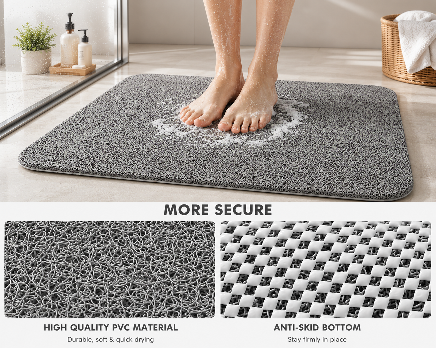 Non Slip Shower Mat